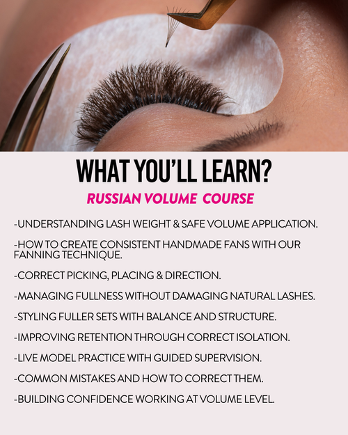 RUSSIAN VOLUME & HYBRIDS -HANDAME- (EDINBURGH)