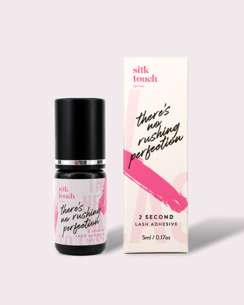 2 second lash glue UK 5ml bottle with packaging