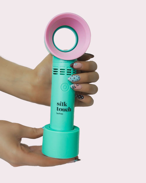 Mini Lash Fan Pink/Blue