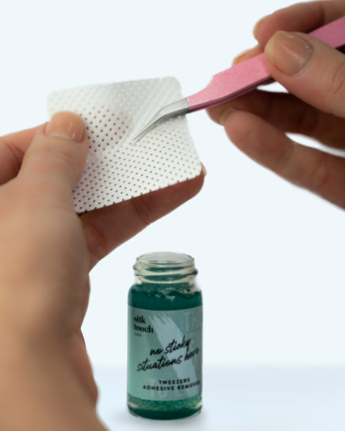 tweezer cleaning wipes for lash artists